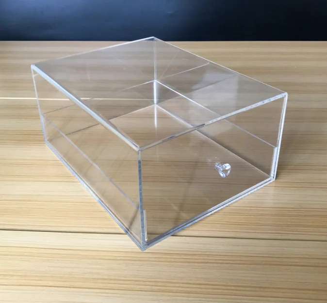 retail clear acrylic waterproof acrylic running shoe display shoes acrylic shoe box