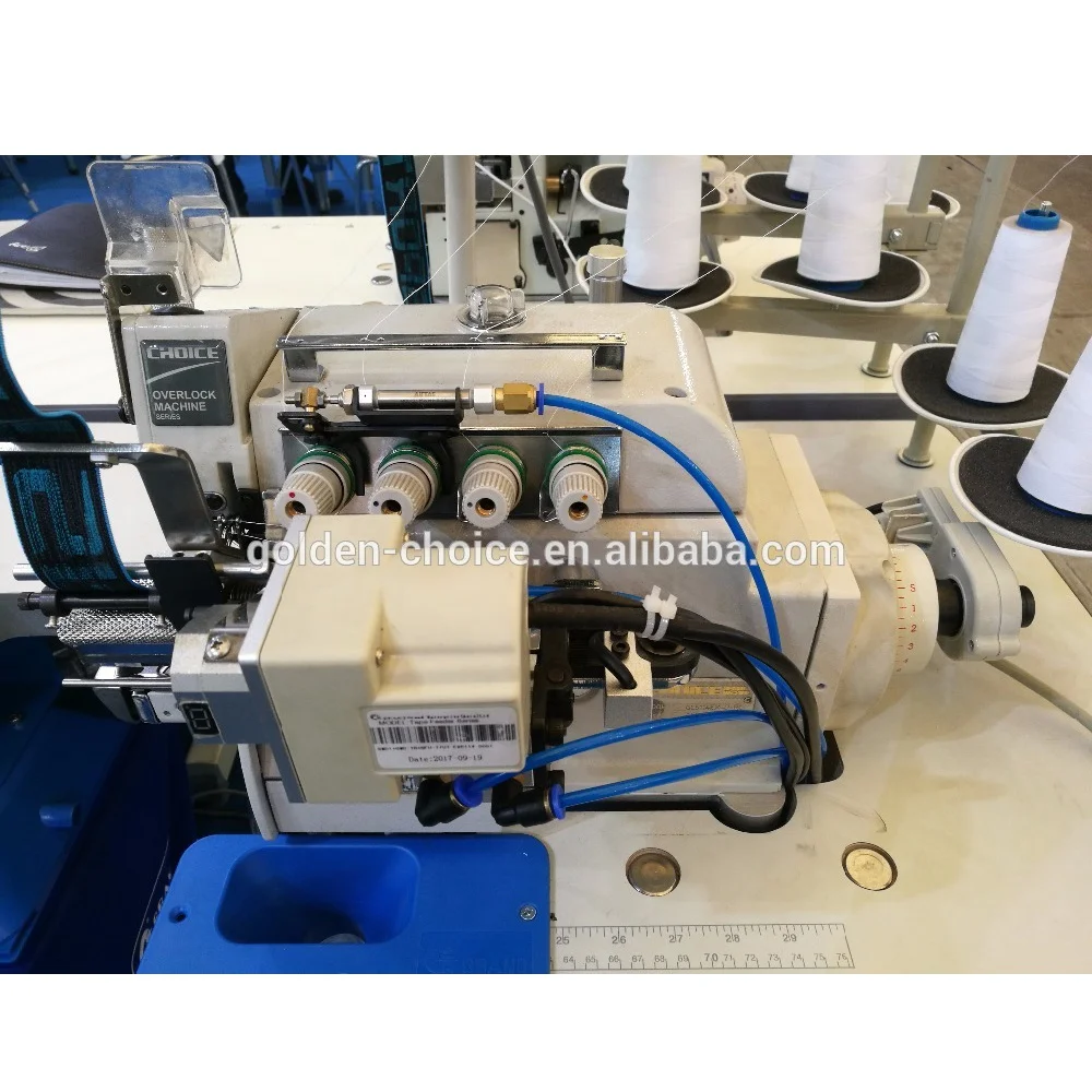 GC5104EX-D-RC Direct-Drive Round Collar Attaching Small Cyiner-Bed 3 Thread Overlock Machine