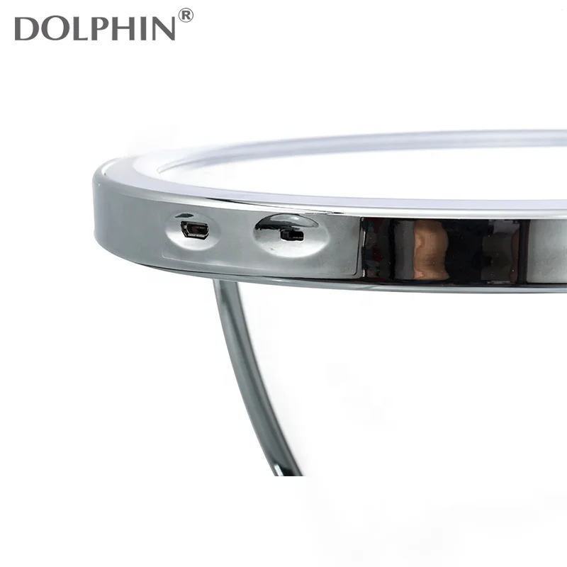 Smart Make Up Lighted Makeup Double Side Cosmetic Mirror With Led