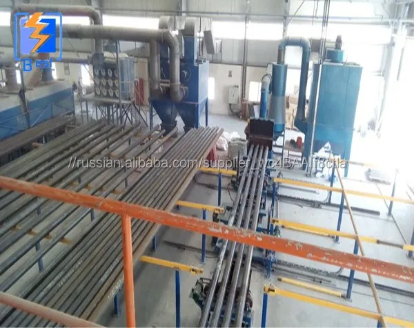 Стальные трубы внутренней стенке дробеструйная машина