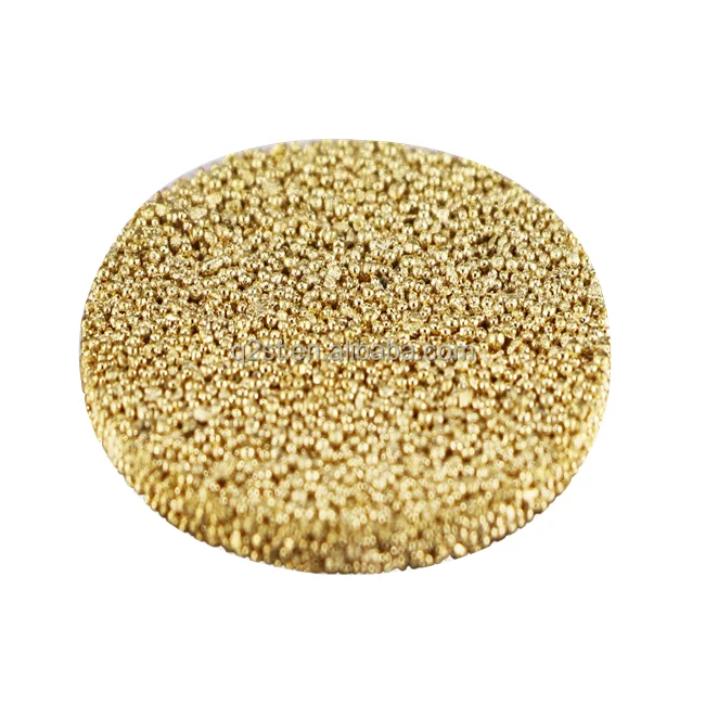 75 micron sintered bronze powder porous sintered bronze filter disc
