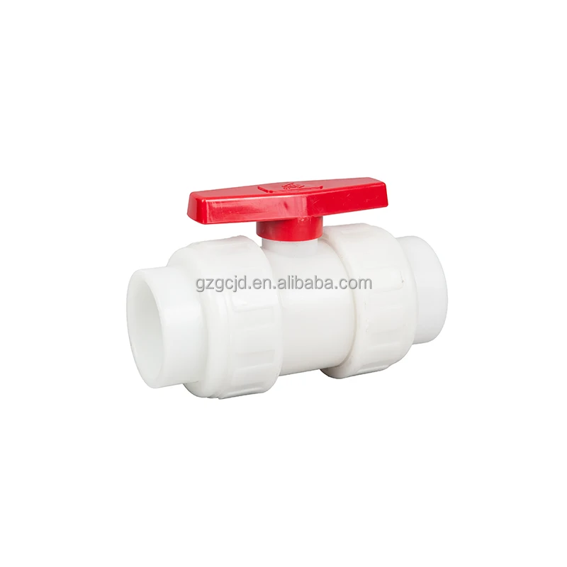 Factory direct sales of acid and alkali resistant and high temperature resistant FRPP double ball valve