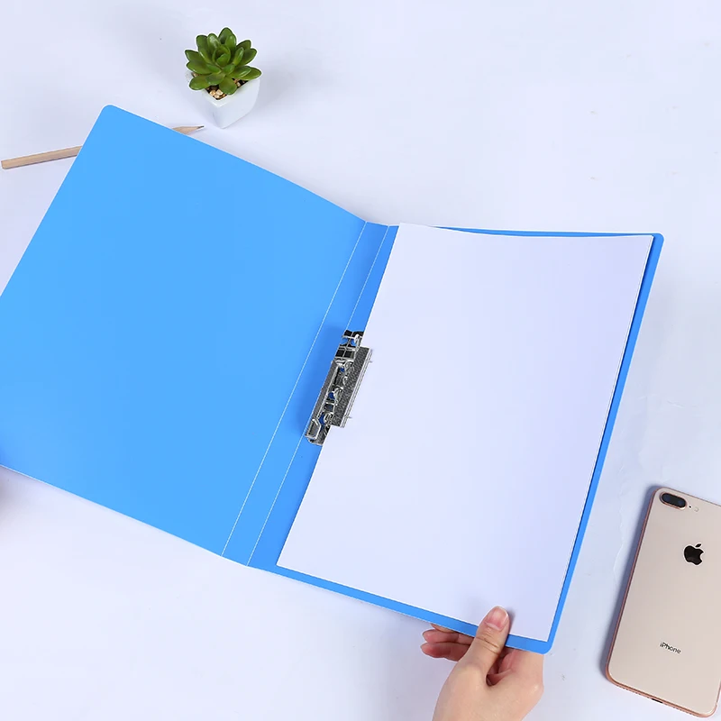 Multi-purpose Stable Quality Company Logo Presentation Folders Clip File A4 Custom Custom Picture Customized Logo Simple Clip