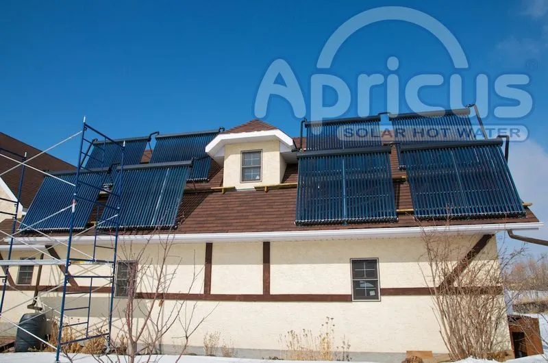 
Vacuum Tube Heat Pipe Solar Collector ETC-30 for Hotel 