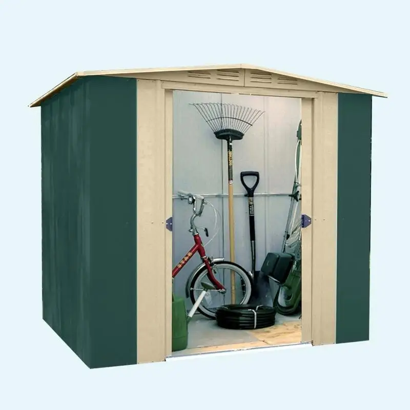
metal storage sheds 6x2 garden tool house prefab 