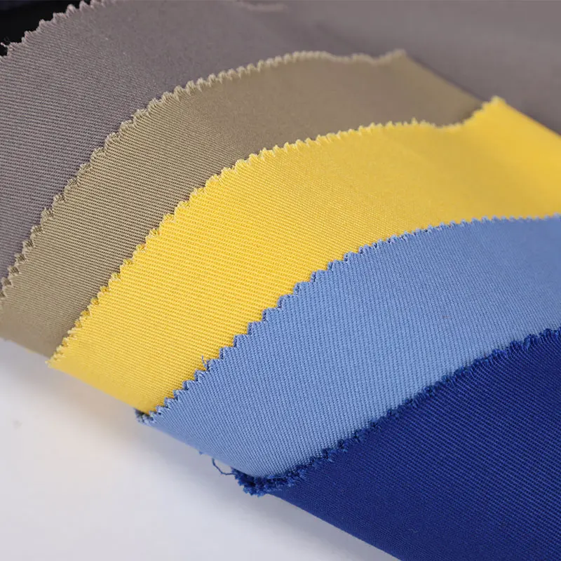 100% cotton 330gsm satin fire resistant fabric for industry coverall