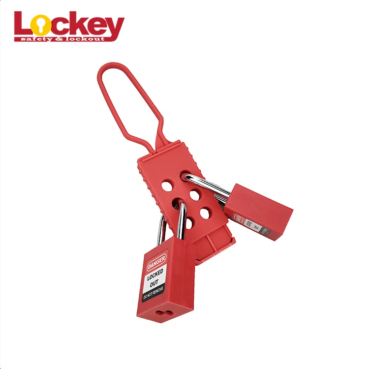 Insulated Nylon Lockout Hasp for Locking out Electrical Devices