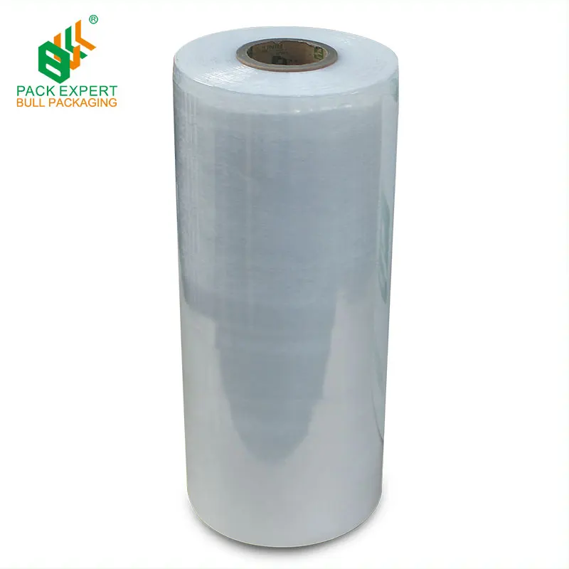 Virgin raw material lldpe black 20 micron stretch film