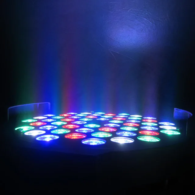 Good quality high lumen output dmx 54x3w rgbw led par 64 light for stage use