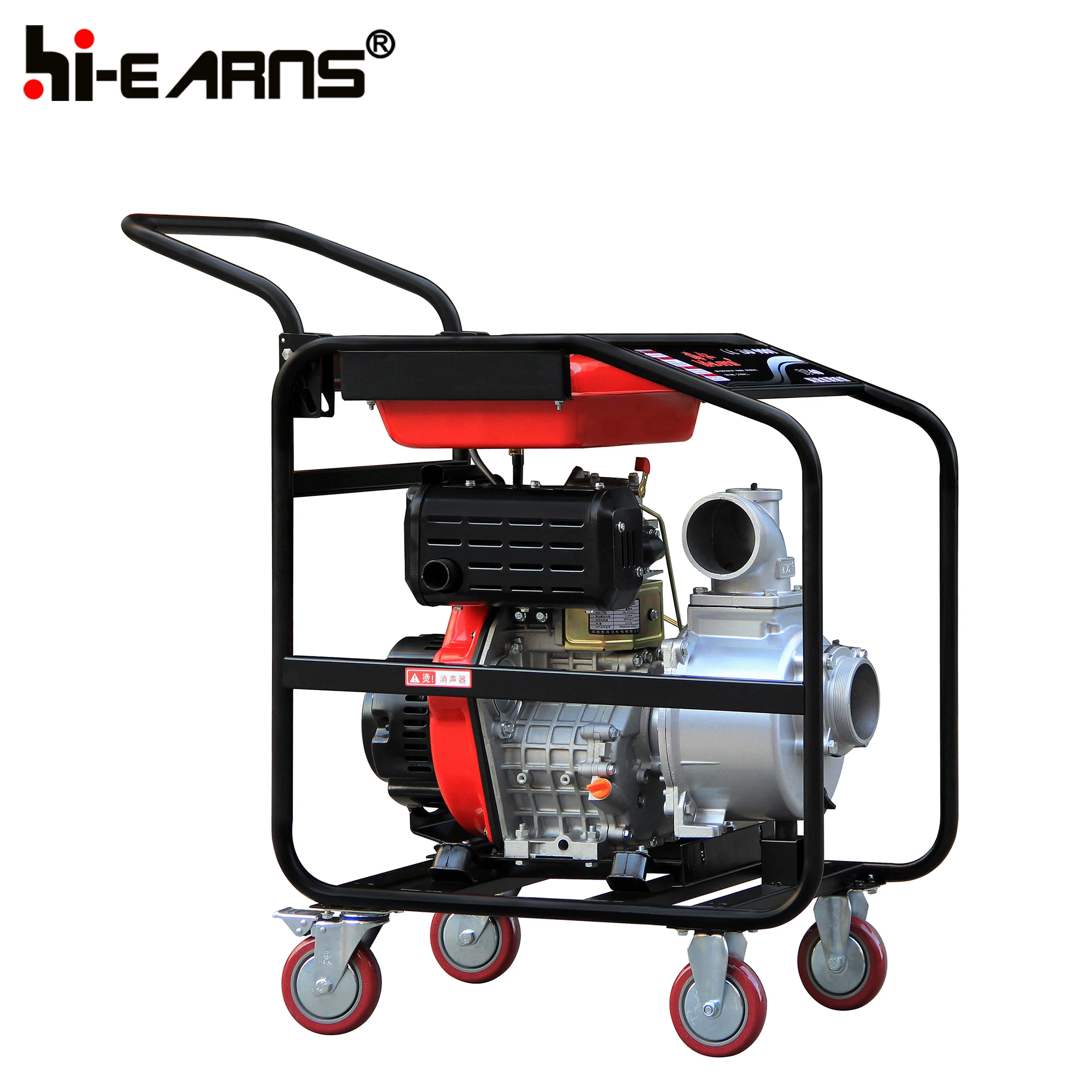 186FA diesel engine 4 inch portable diesel water pump in selling