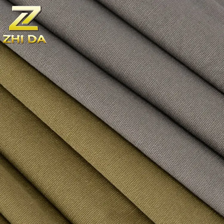 Fabric price per yard 8 oz 100 cotton pu coated  fabric
