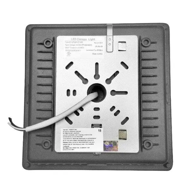 led high bay canopy gas station light ip 65 for outdoor and indoor lighting 45w