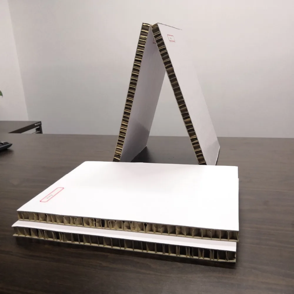 100% recycle kraft paper cardboard honeycomb paper mdf core board carton sheets for display packing honeycomb