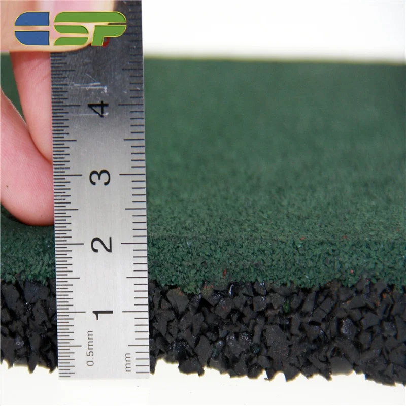 
Playground rubber floor tiles 25mm thick,green rubber floor tile 