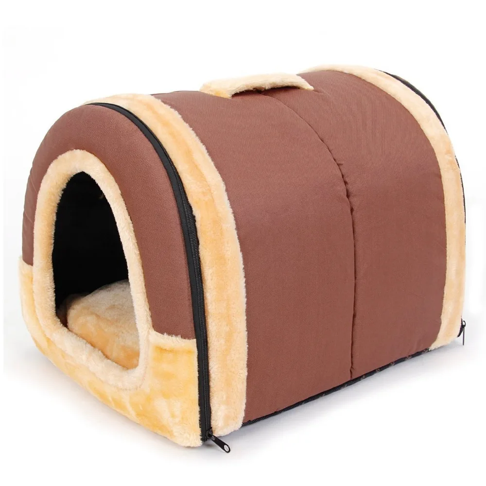 2-in-1 Pet house and Sofa Non-Slip Dog Cat Igloo Beds