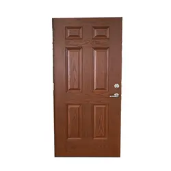 Fiberglass No Glass White Finished  Single Front Door Slab with Insulating Core