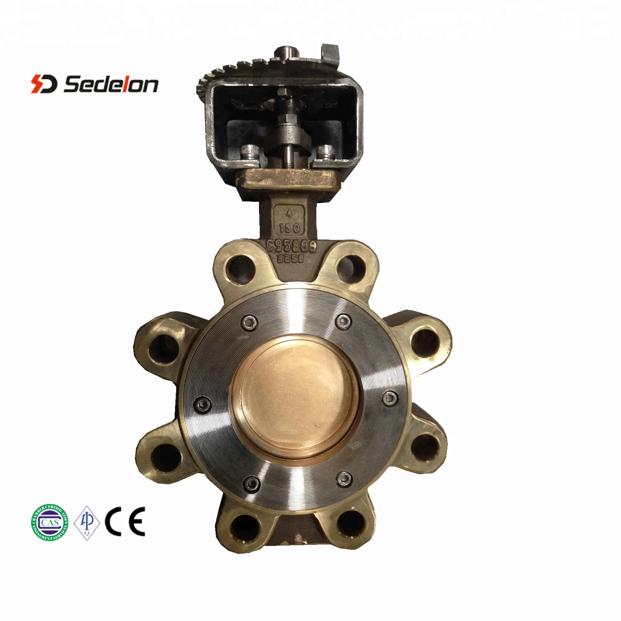 Алюминиевый бронзовый металлический клапан-бабочка C95800