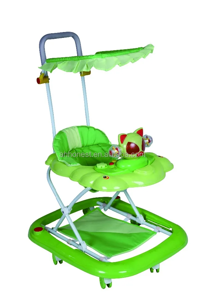 Convenient folding slide prevent baby walker HN5301