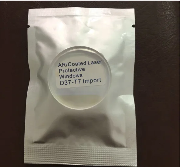 37*7 мм 1064 нм защитные окошки с покрытием для лазерной