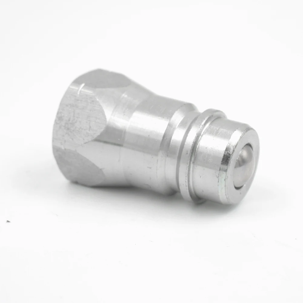 1/2 дюйма NPT BSP ISO 5675 шаровые клапаны первоначального стиля из углеродистой стали как в соединителе, так и в вилке, гидравлические быстроразъемные фитинги