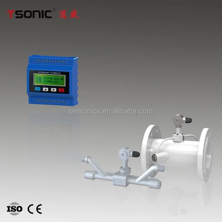 Low Cost Plastic Mini Ultrasonic Water Flow Meter for Liquid Measurement Measuring