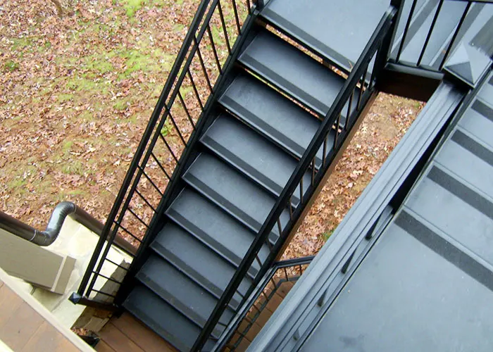 
Hard safe enough iron stairs for outside prices 
