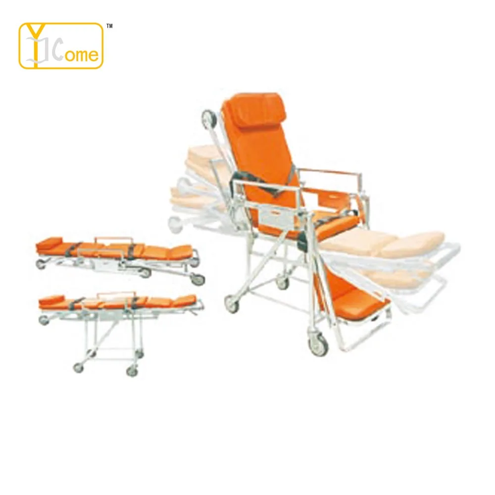 YKI012 Stainless Steel  Dead  Body Transportation Stretcher/icu Stretcher