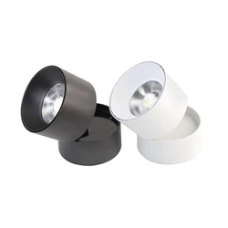 Новый дизайн 3 Вт 5 Вт 7 Вт 10 Вт 12 Вт 15 Вт 20 Вт cob светодиодный Трековый светильник, складной Трековый светильник, светильник