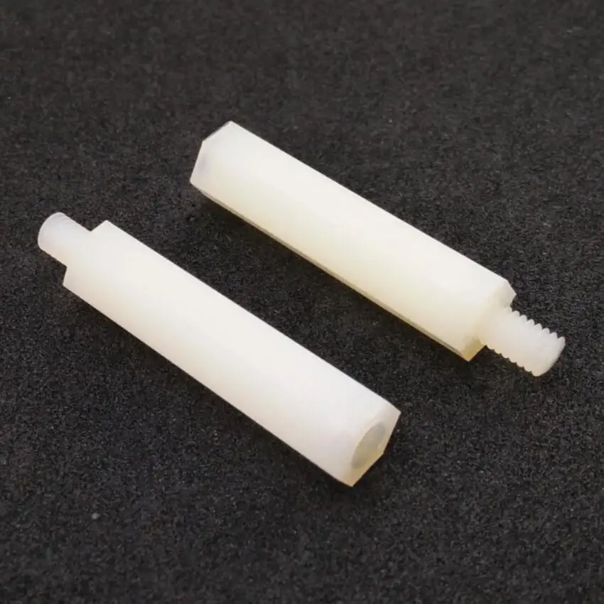 
Plastic Hex Spacers with Male Female M3 Threads for Power Circuit Board 