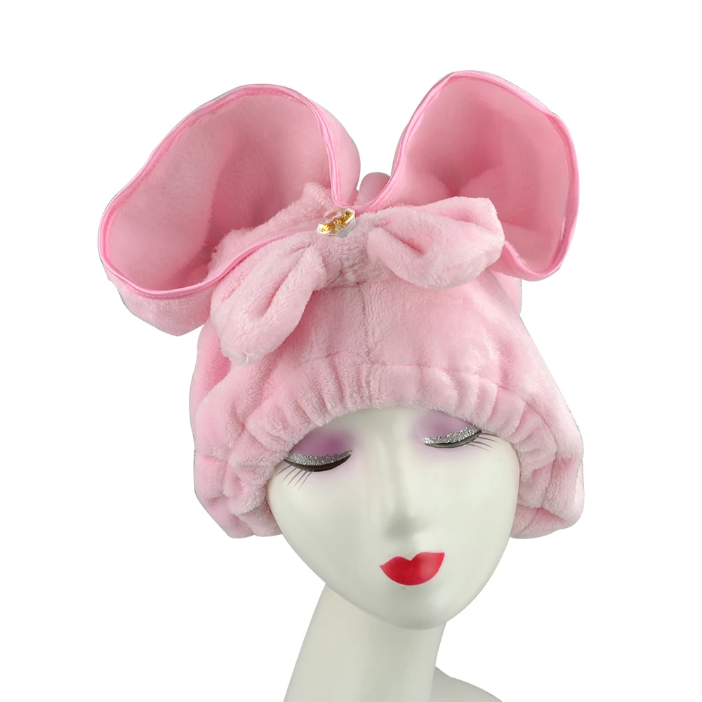 customized color 64*25cm Microfiber Quickly Hair Drying Turban Towel hair wrap