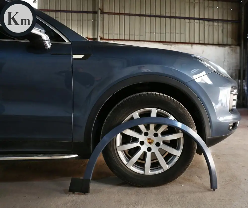 KM  wheel eyebrow for 2018-up years Cayenne 9Y0 pp material Car accessories wheel arch Fender flare
