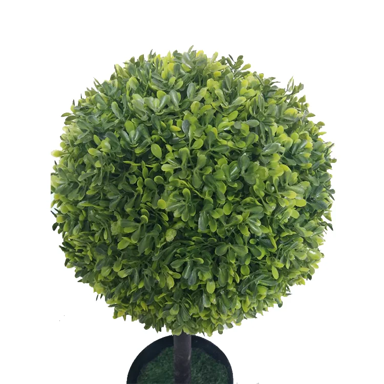 60cm Artificial boxwood ball wreath grass plant topiary bonsai trees