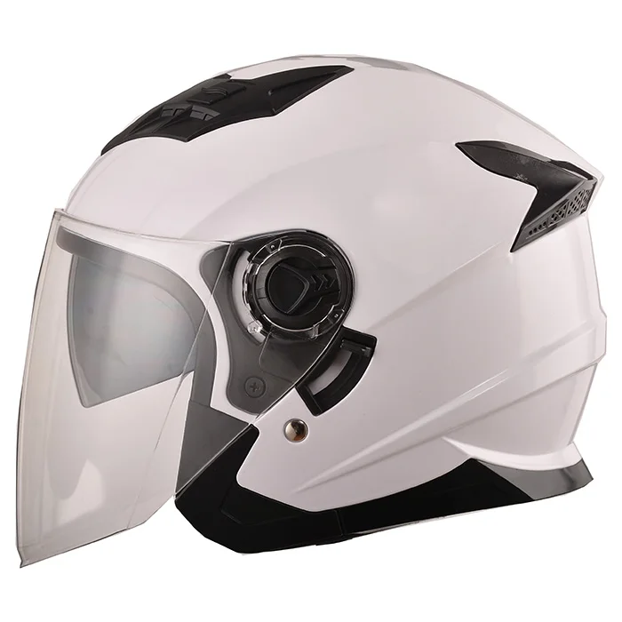 
Amiti High Quality ABS Material Open Face Motorcycle Helmet with double visor 
