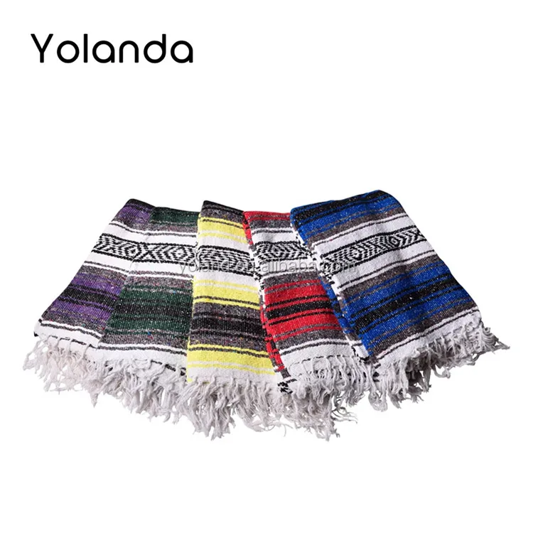 Cheap Super Soft Large Size Mexican Blankets Wholesale