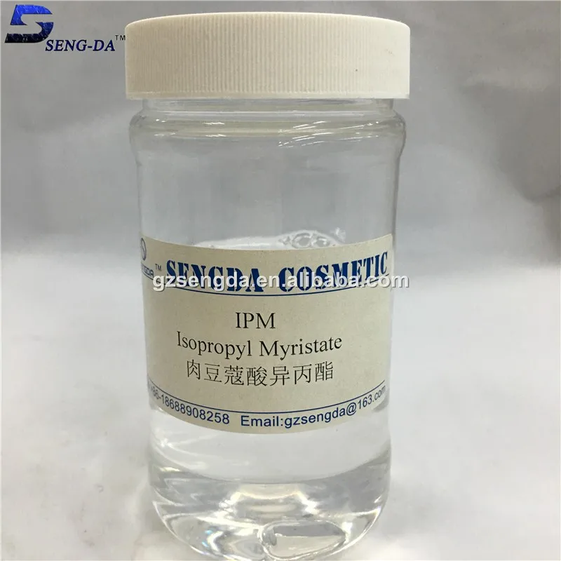 Cosmetic Grade 99%min Isopropyl Myristate (IPM) with high quality