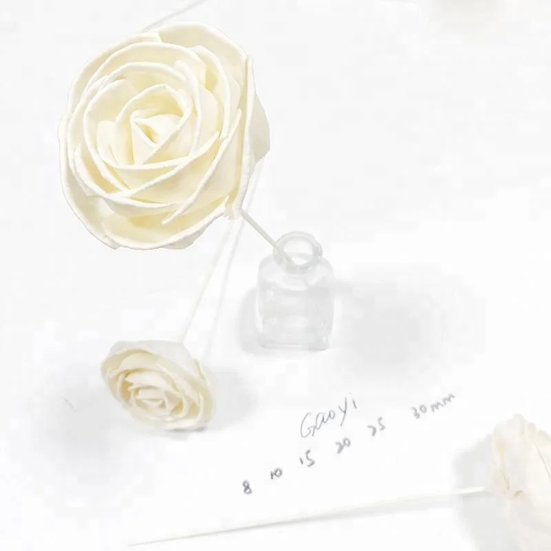 Estick Private Label Home Fragrance Scented Rattan Stick Dried Flowers Reed Diffuser Wood Sola Flowers For Air Freshening