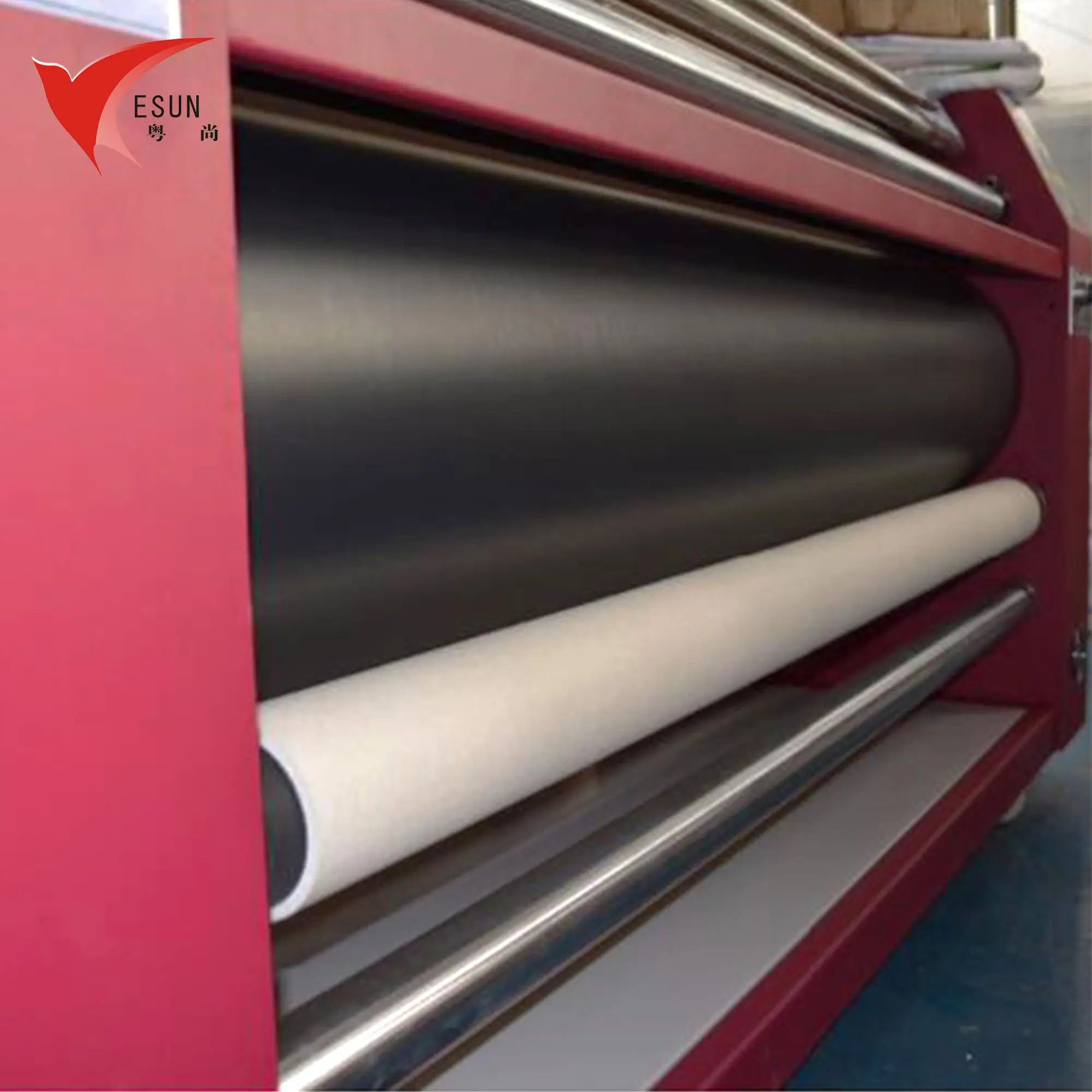High quality pieces fabric or roll polyester fabrics sublimation heat transfer machine for sale