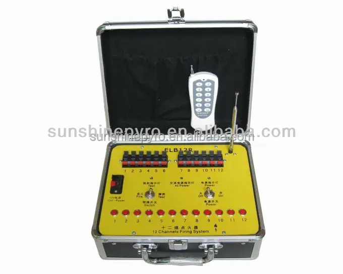 Fireworks wireless remote control