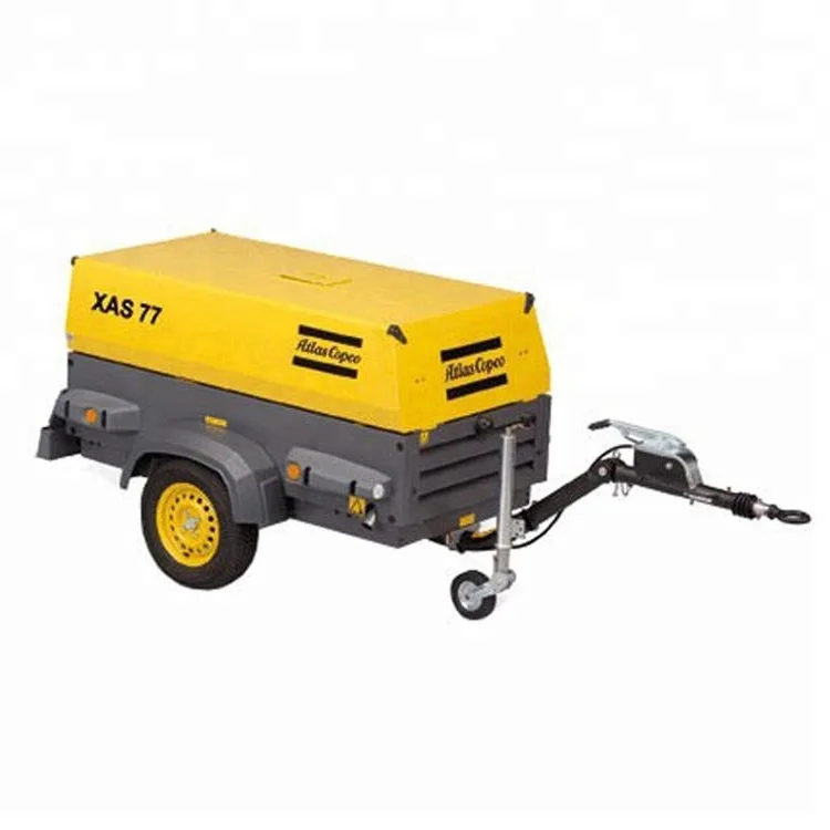 Портативный воздушный компрессор Atlas Copco XAS77Dd