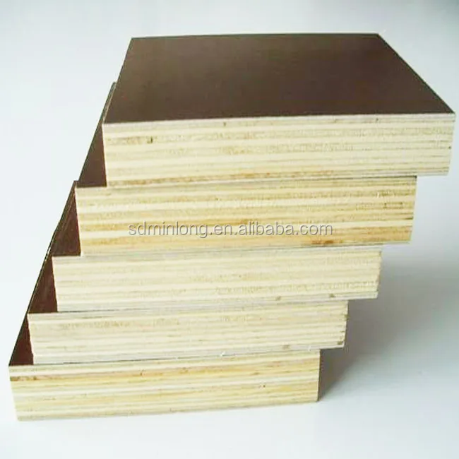 4ft x 8ft phenolic film faced shuttering plywood