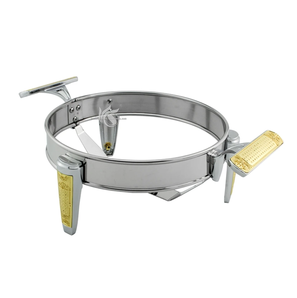 Buffet Reception Use Food And Soup Warmer Easy Cleaning Big Capacity Elegant  Chafing Server