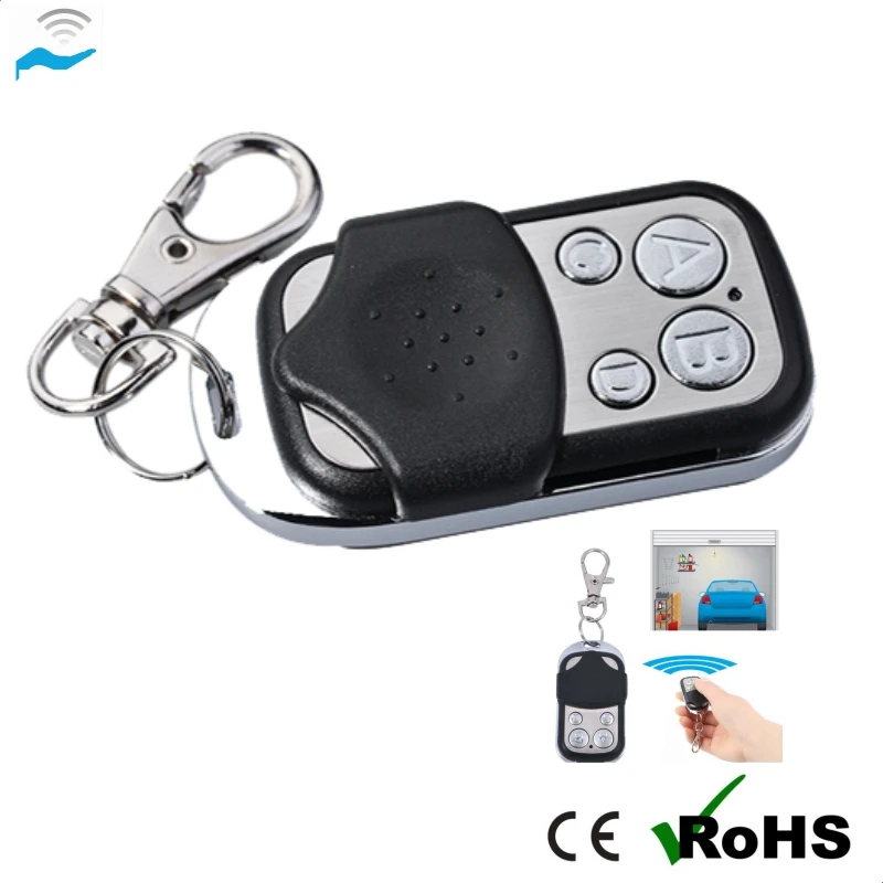 ABCD button rf Remote control for gates & doors Opener 433.92mhz remote duplicator