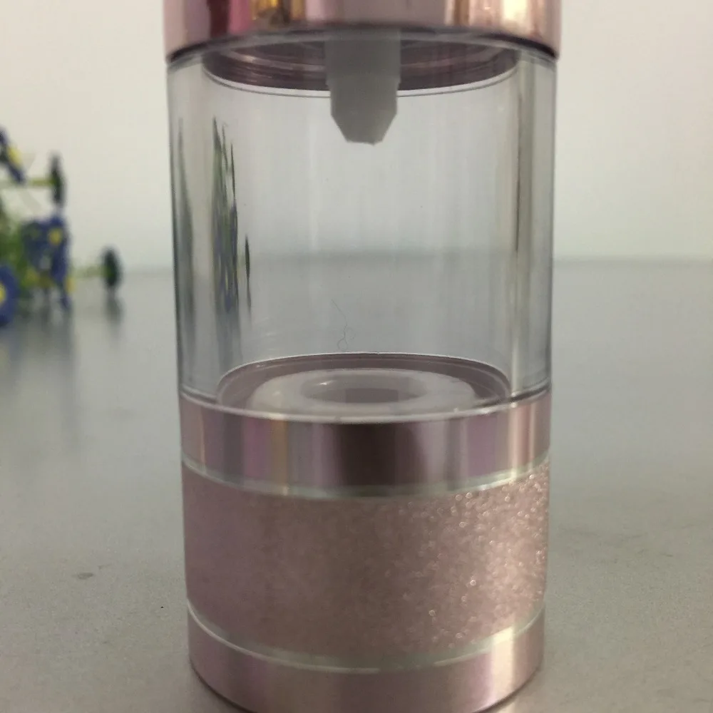 50ml aluminum acrylic emulsion airless pump bottle