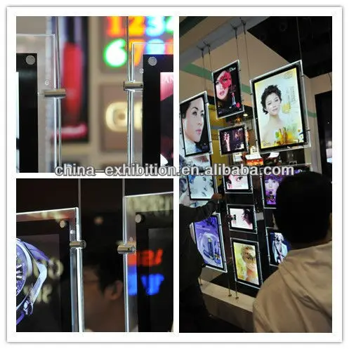 2019 New Stylish advertising light box/real estate agent led window display