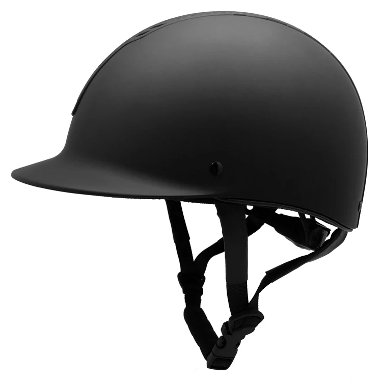 2018 HOT Black Adjustable Equestrian Riding  AU-H07 Horse Helmet