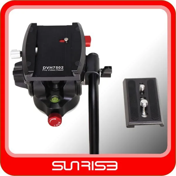 Тор профессиональный жидкости штатива видеоголовка DVH-7502H