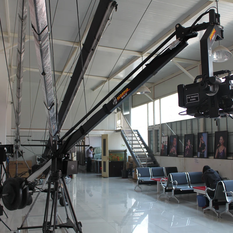 Promotion 3m camera jib crane for professional broadcast camera