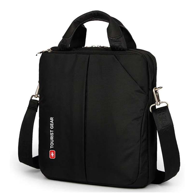 Лидер продаж, Простой Легкий Прочный мессенджер унисекс на молнии для планшета, мужская деловая сумка