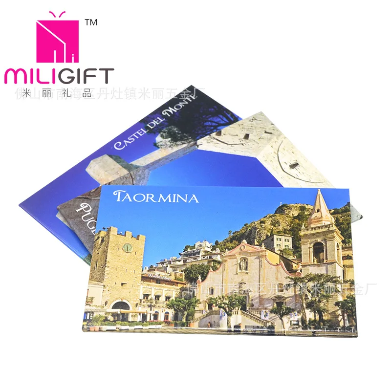 Китайский поставщик, Оловянная тарелка, сувениры, магнитный металлический холодильник