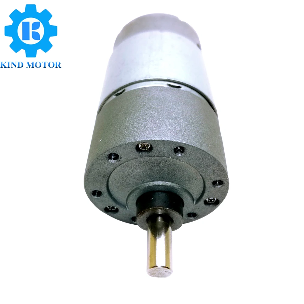 37mm high torque 6v 12v 24v spur gearbox low rpm speed reducer dc gear motor for robot